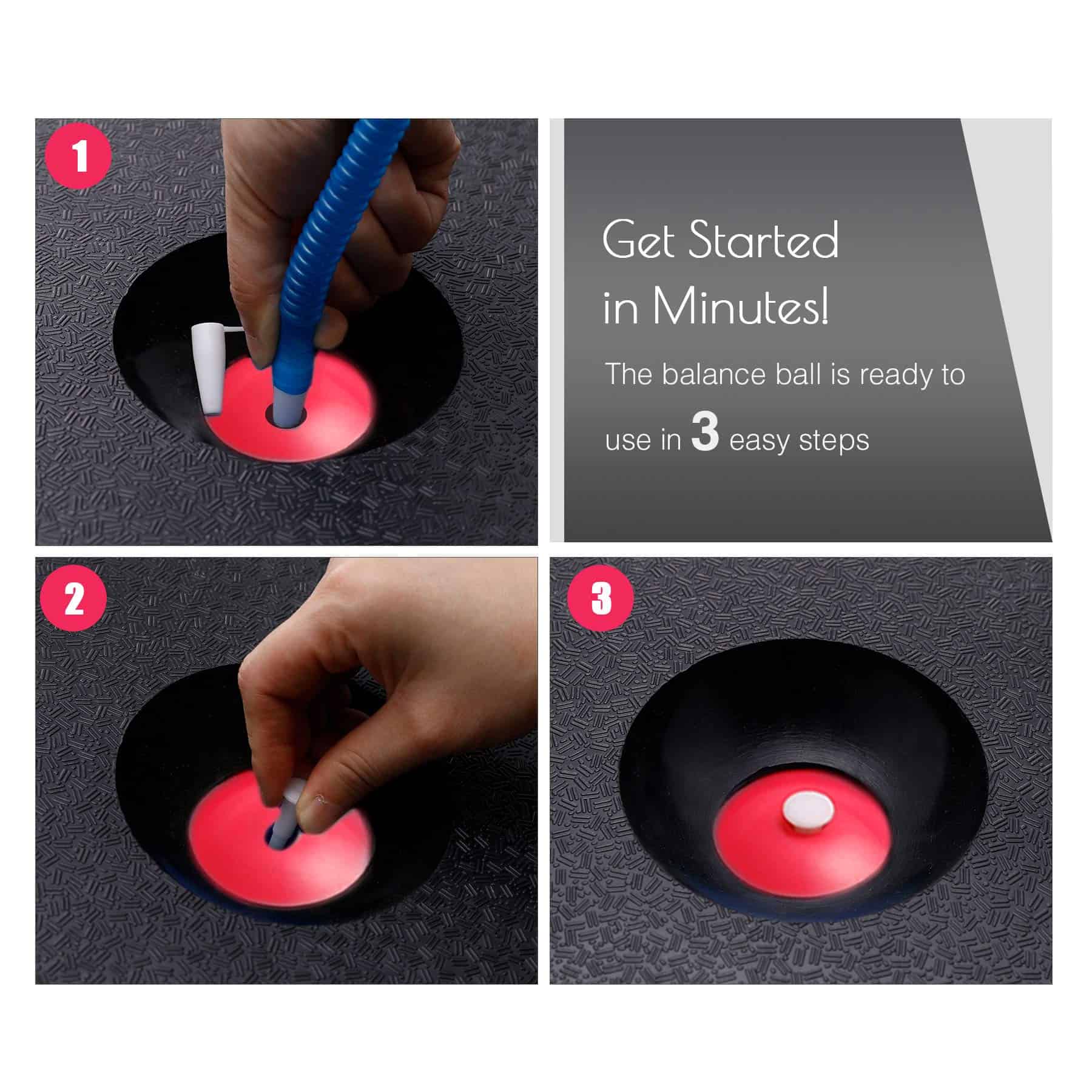 Entrenador de Pelota de Equilibrio ZELUS con Bandas de - Imagen 8