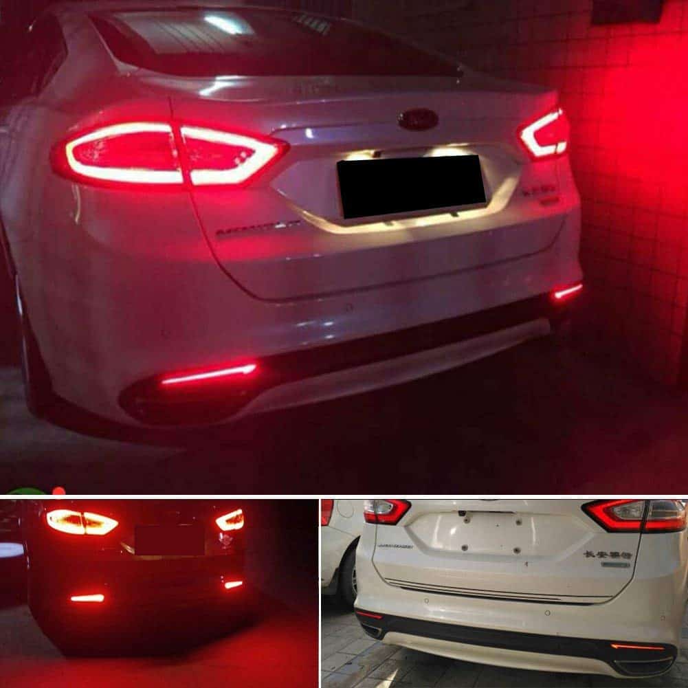 Faro Trasero de Reflector Rojo de Señal de Giro LED 3D - Imagen 8