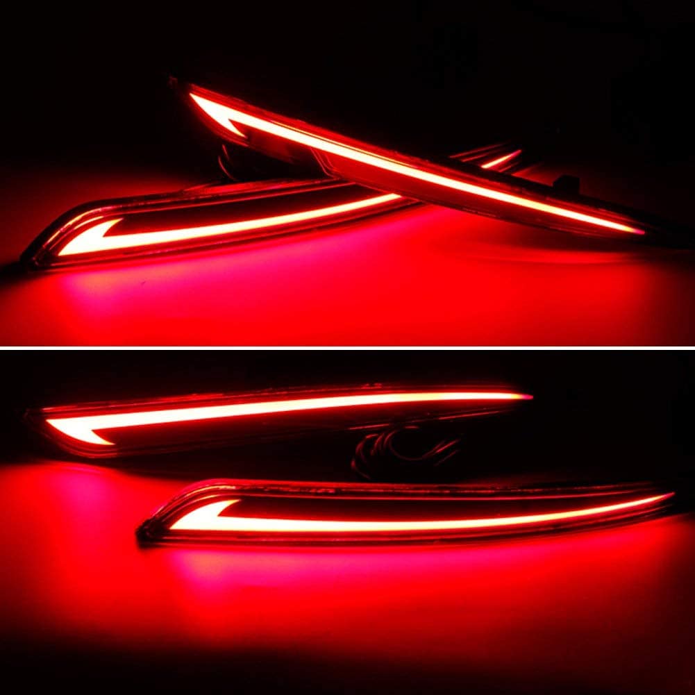 Faro Trasero de Reflector Rojo de Señal de Giro LED 3D - Imagen 6