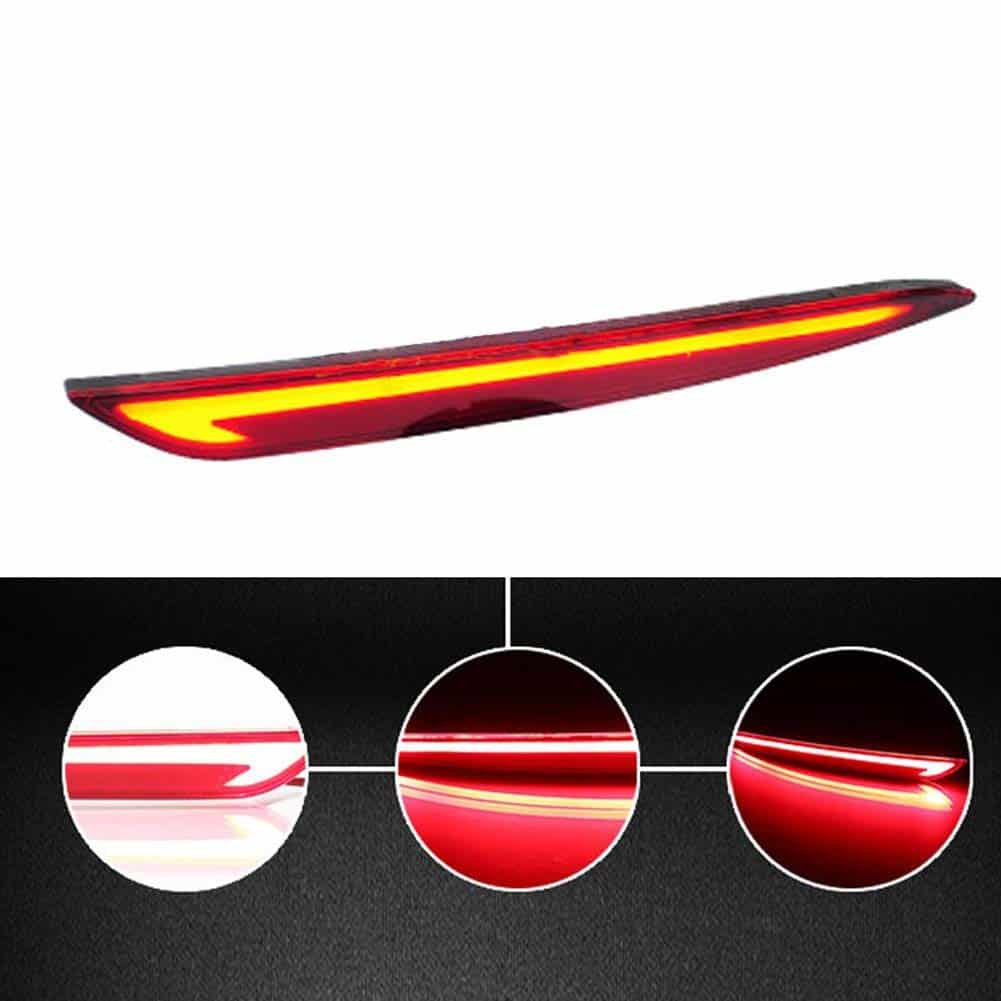 Faro Trasero de Reflector Rojo de Señal de Giro LED 3D - Imagen 4