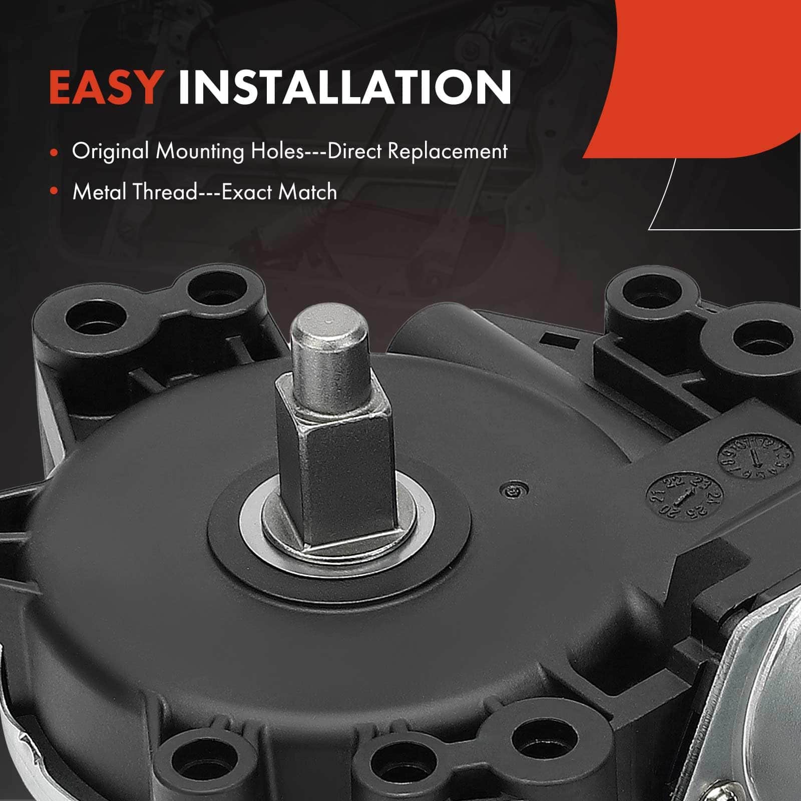 Motor de elevador de ventana eléctrica delantera derecha - Imagen 6