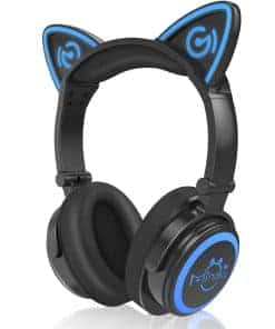 Audífonos Bluetooth con Orejas de Gato de MindKoo con