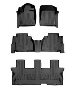 Juego de Tapetes MAXLINER de 3 Filas en Negro para Toyota