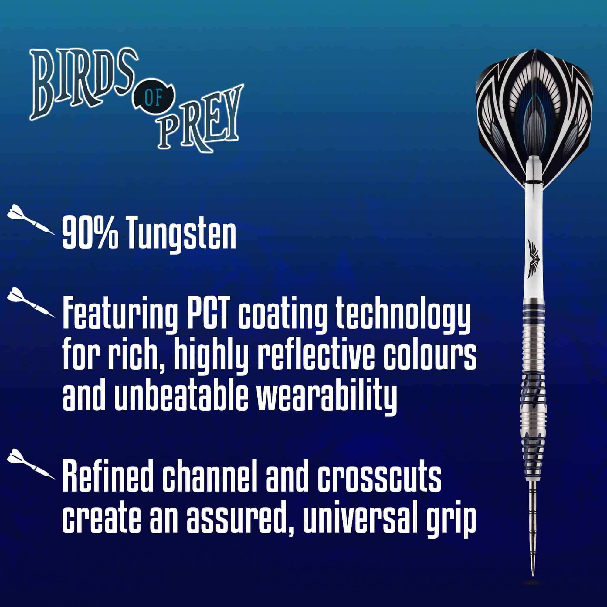 Dardos de Punta de Acero Shot, Falcon de Aves de Presa - Imagen 3