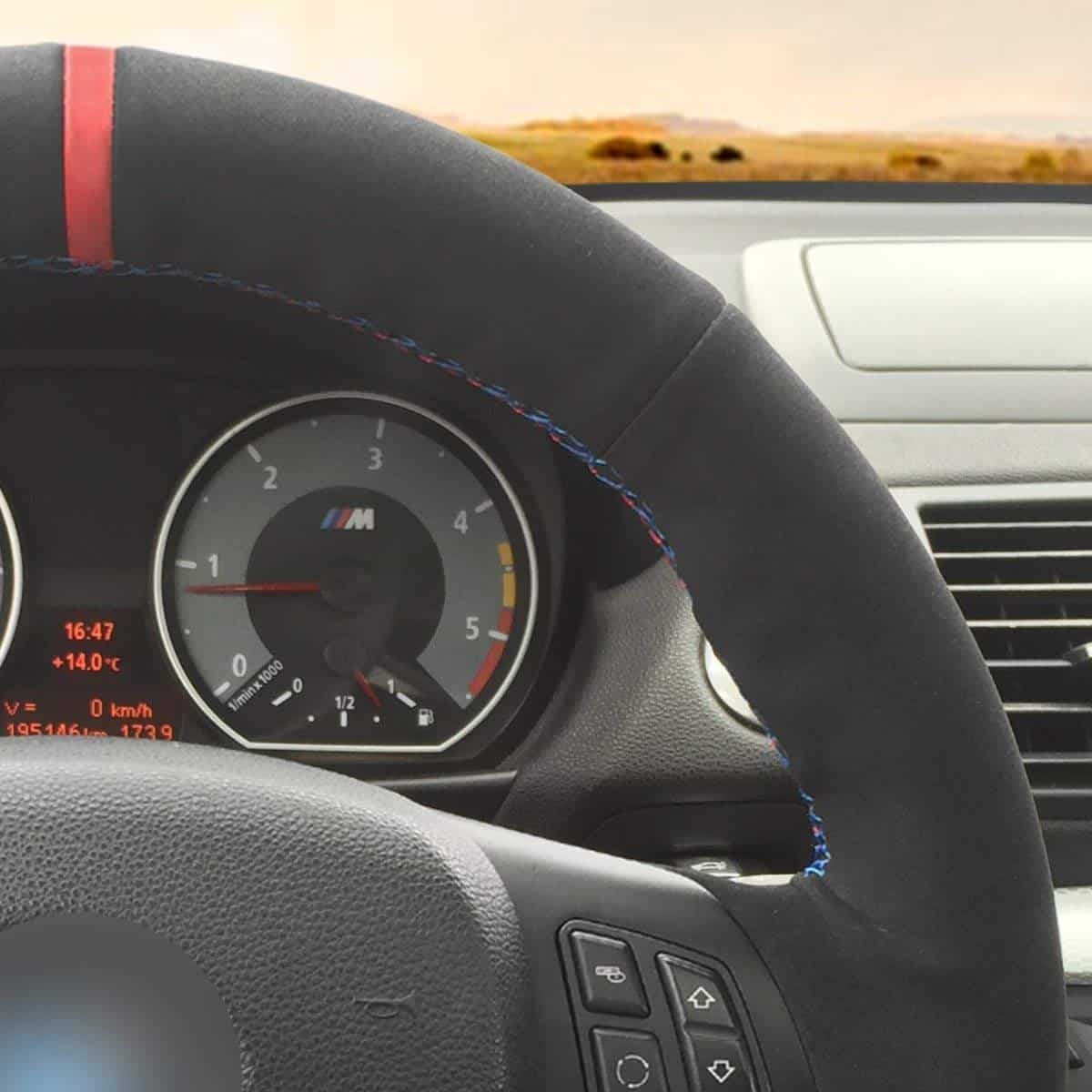 Cubierta de volante para automóvil MEWANT para BMW 1 Series - Imagen 4