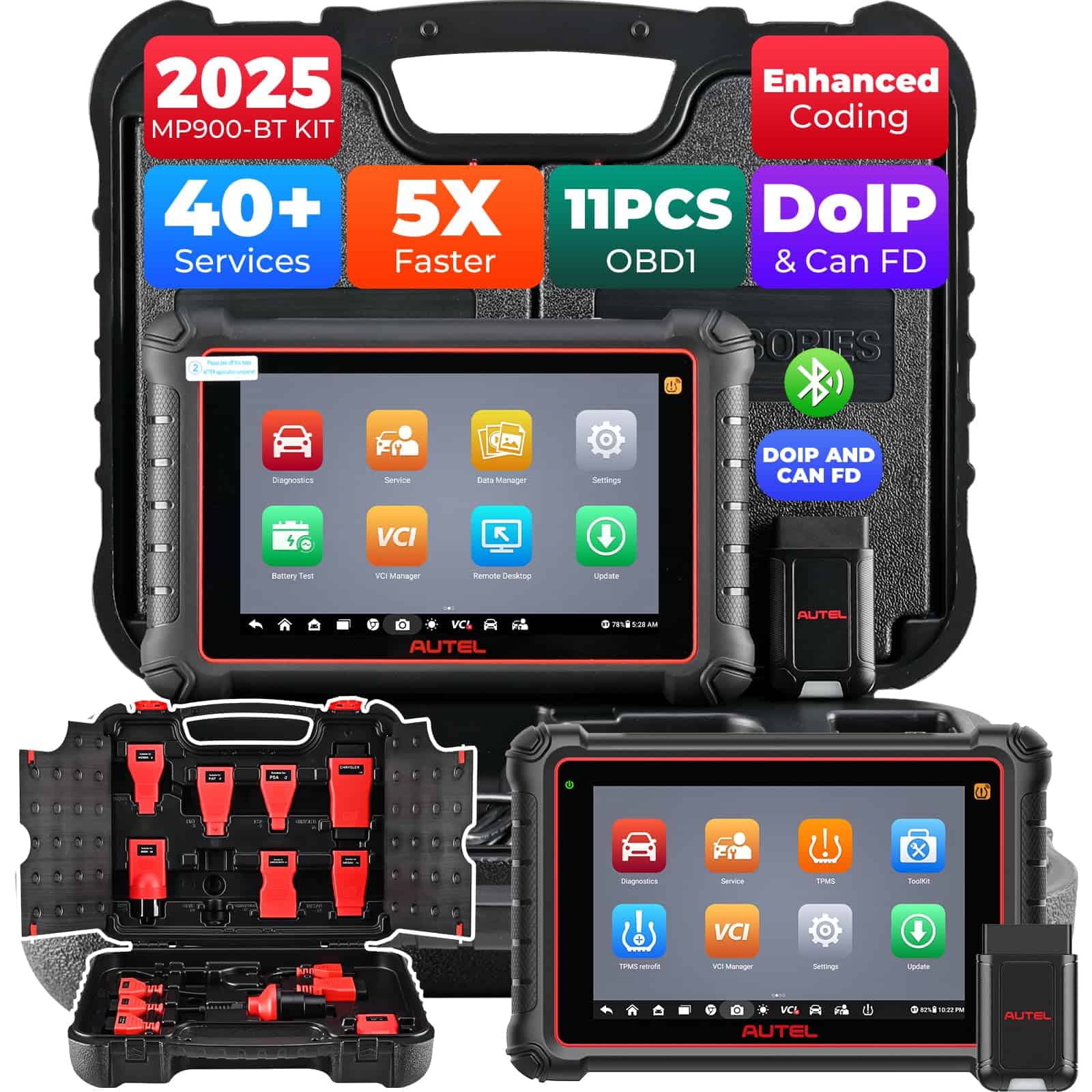 Autel MaxiPRO MP900-BT KIT Scanner: Nivel 2025 de