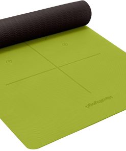 Tapete de Yoga Heathyoga Eco Friendly antideslizante con