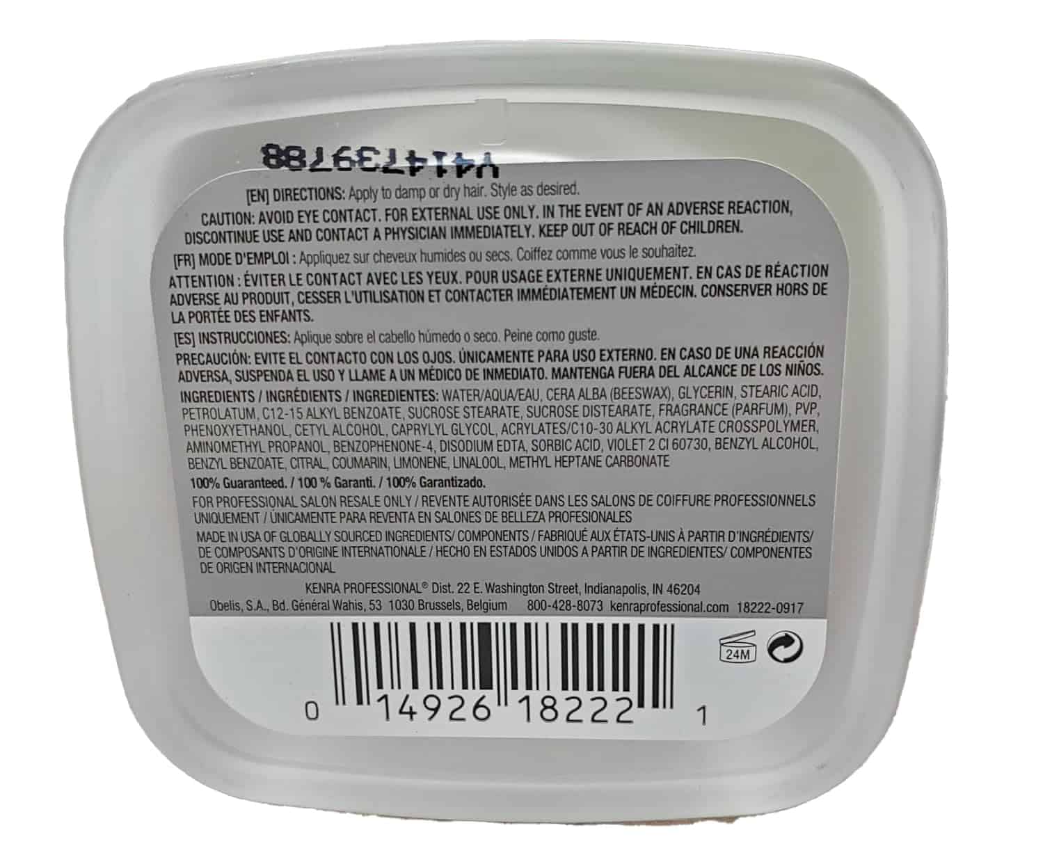 Kenra Professional Platinum Whipped Taffy 20 | Pasta - Imagen 7