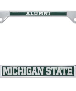 Marco de Placa de Licencia de Metal Cromado -Alumni Chrome 3