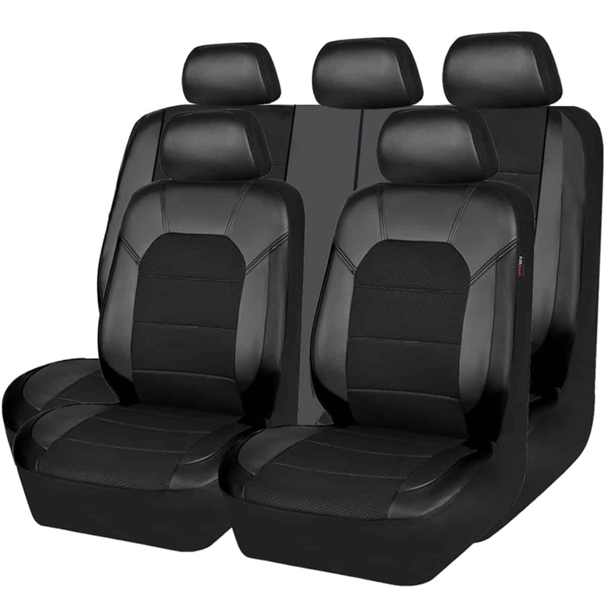 Fundas de Asiento de Coche de Cuero CAR PASS y Malla de