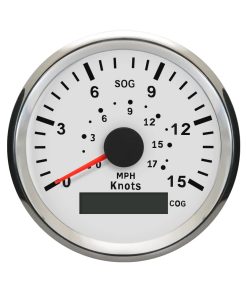 Velocímetro GPS Marino ELING 0-15Nudos 0-17MPH con Rumbo