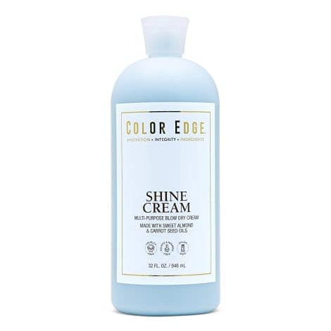 Crema para el cabello sin peso Color Edge Shine Cream con