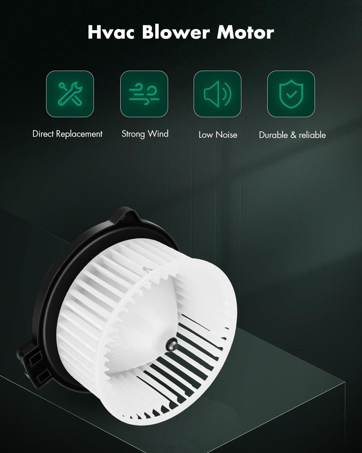 SCITOO HVAC Heater Blower Motor con Jaula -Como se Muestra e - Imagen 3