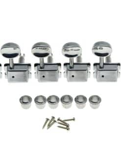 Clavijas de afinación de guitarra vintage Dopro cromadas