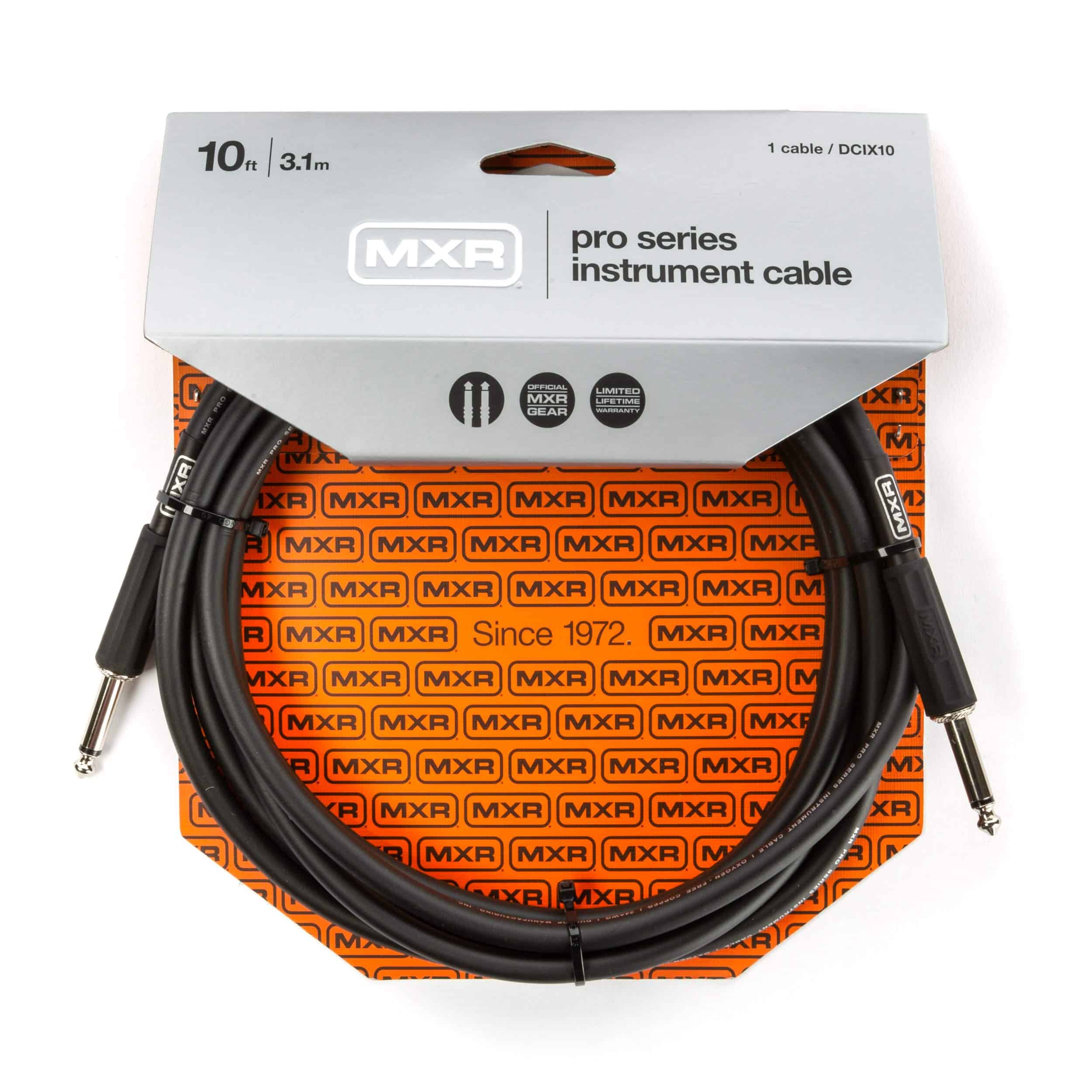 Cable de Instrumento Serie Pro MXR 10 ft|3.1 m (DCIX10)