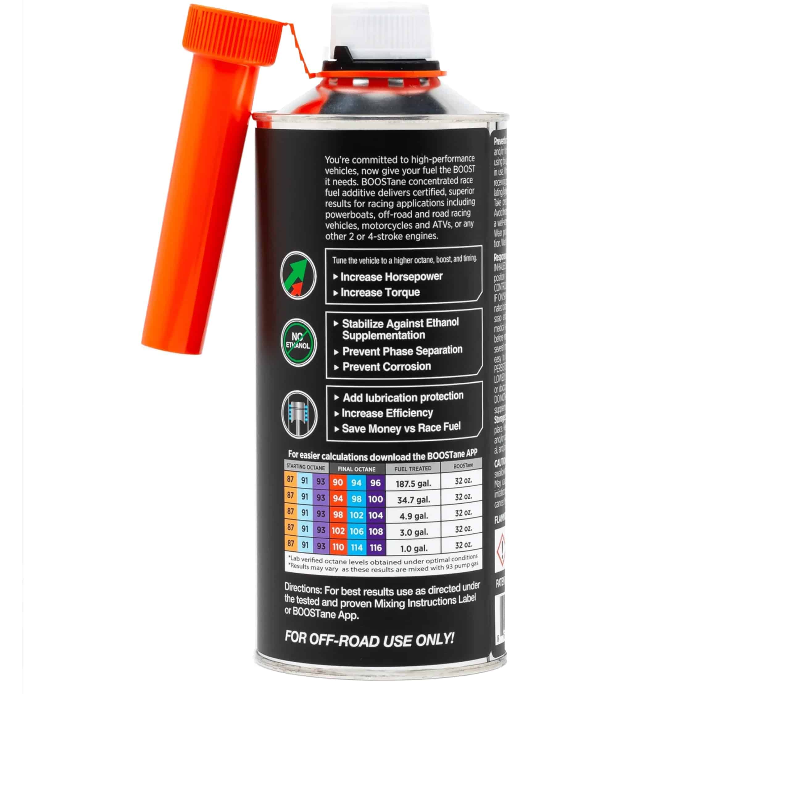 BOOSTane Profesional Aumentador de Octanaje, Formulado para - Imagen 4