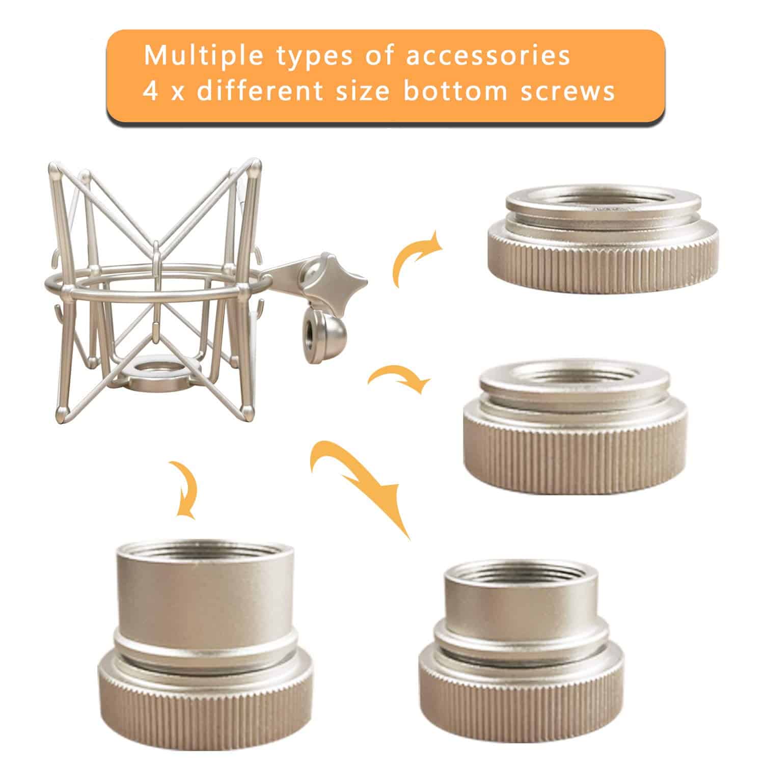 Boseen Soporte de Choque de Micrófono - Soporte - Imagen 6