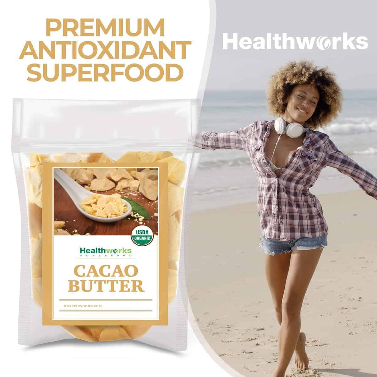 Mantequilla de Cacao Orgánica Healthworks Superfoods - 16 - Imagen 6