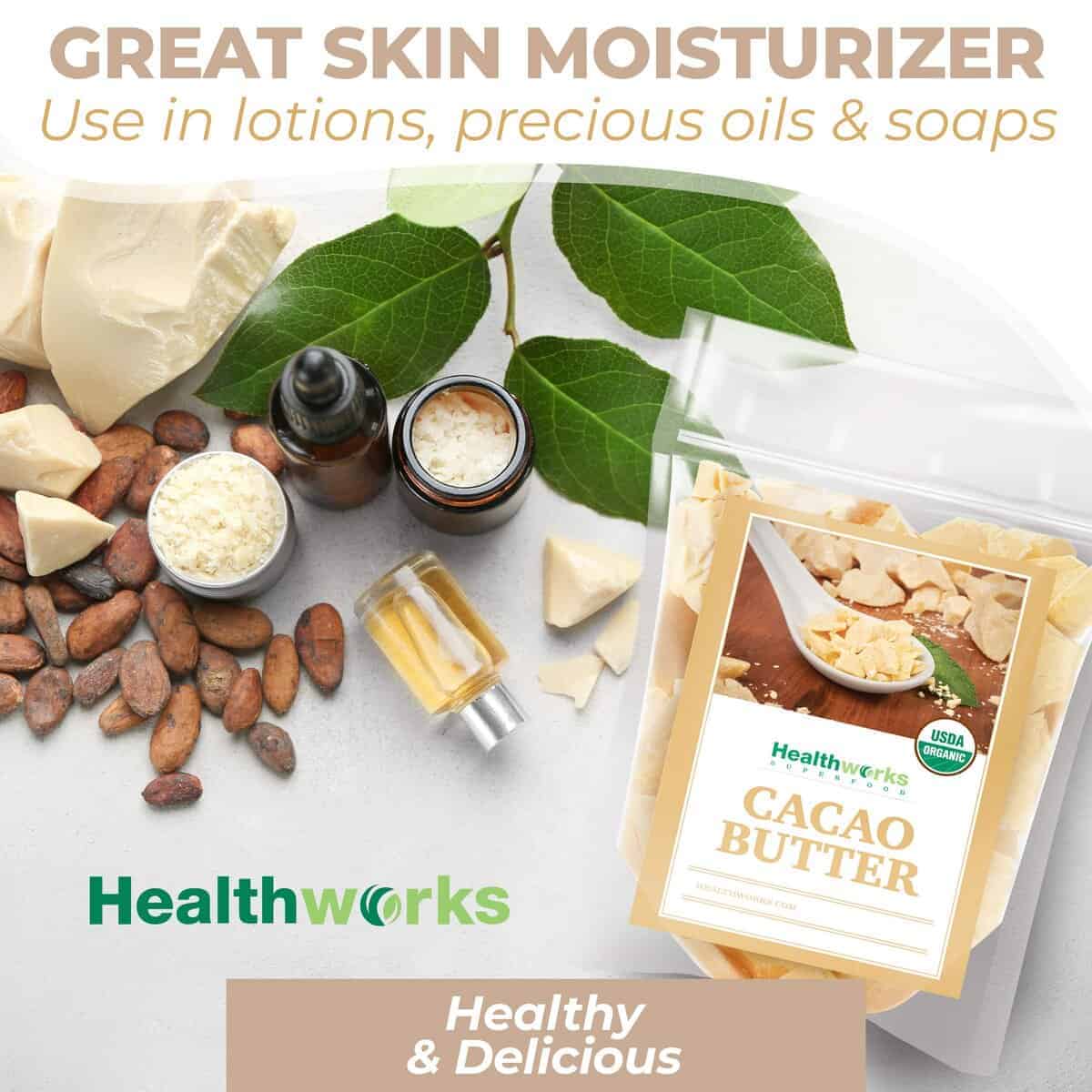 Mantequilla de Cacao Orgánica Healthworks Superfoods - 16 - Imagen 8