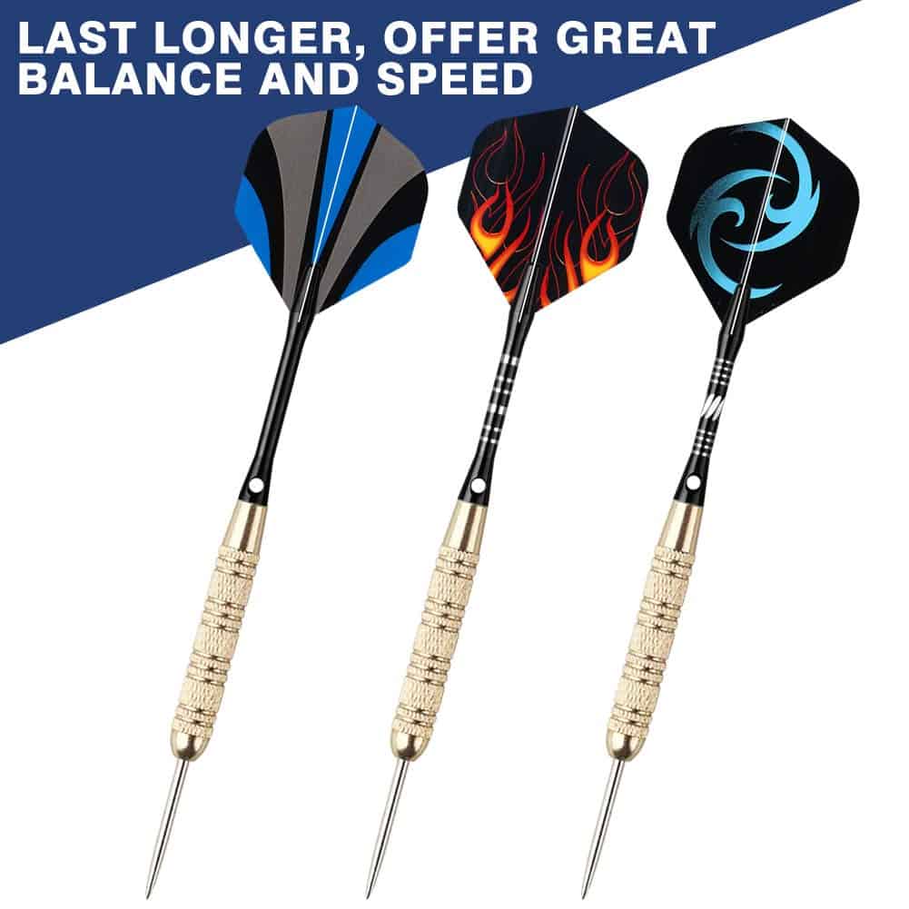 Tezoro Juegos de Dardos Estándar 30 juegos 90 pcs - Imagen 4