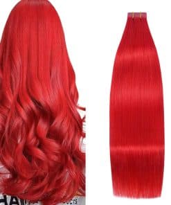 Extensiones de Cinta en el Pelo de pelo Humano 20 Pulgadas