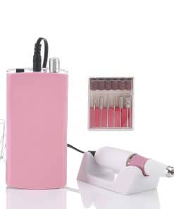 Máquina de Taladro de Uñas Portátil Miss -Rosa Pura