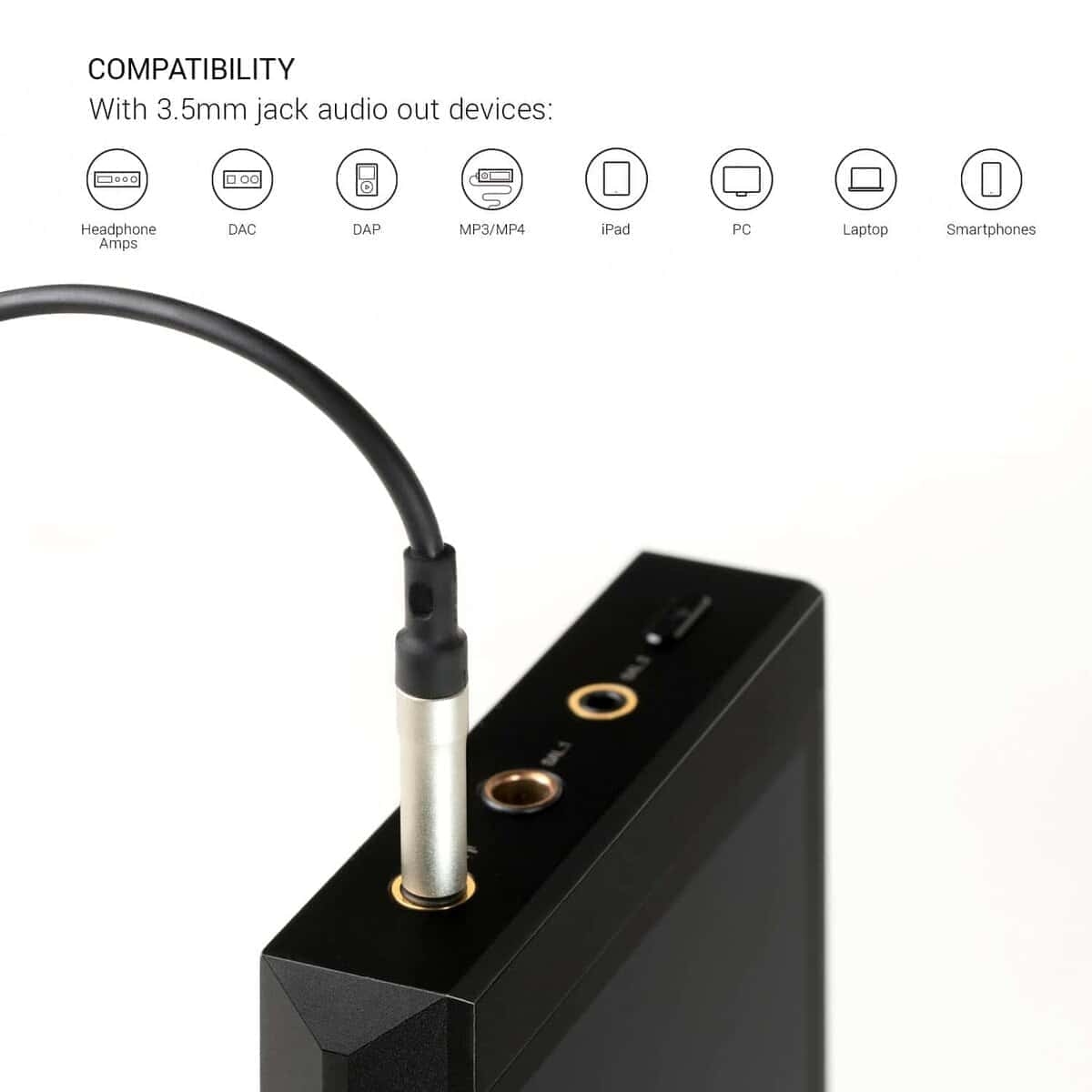 Cable MEZE AUDIO de 3m para 99 Classics Walnut Silver | - Imagen 7