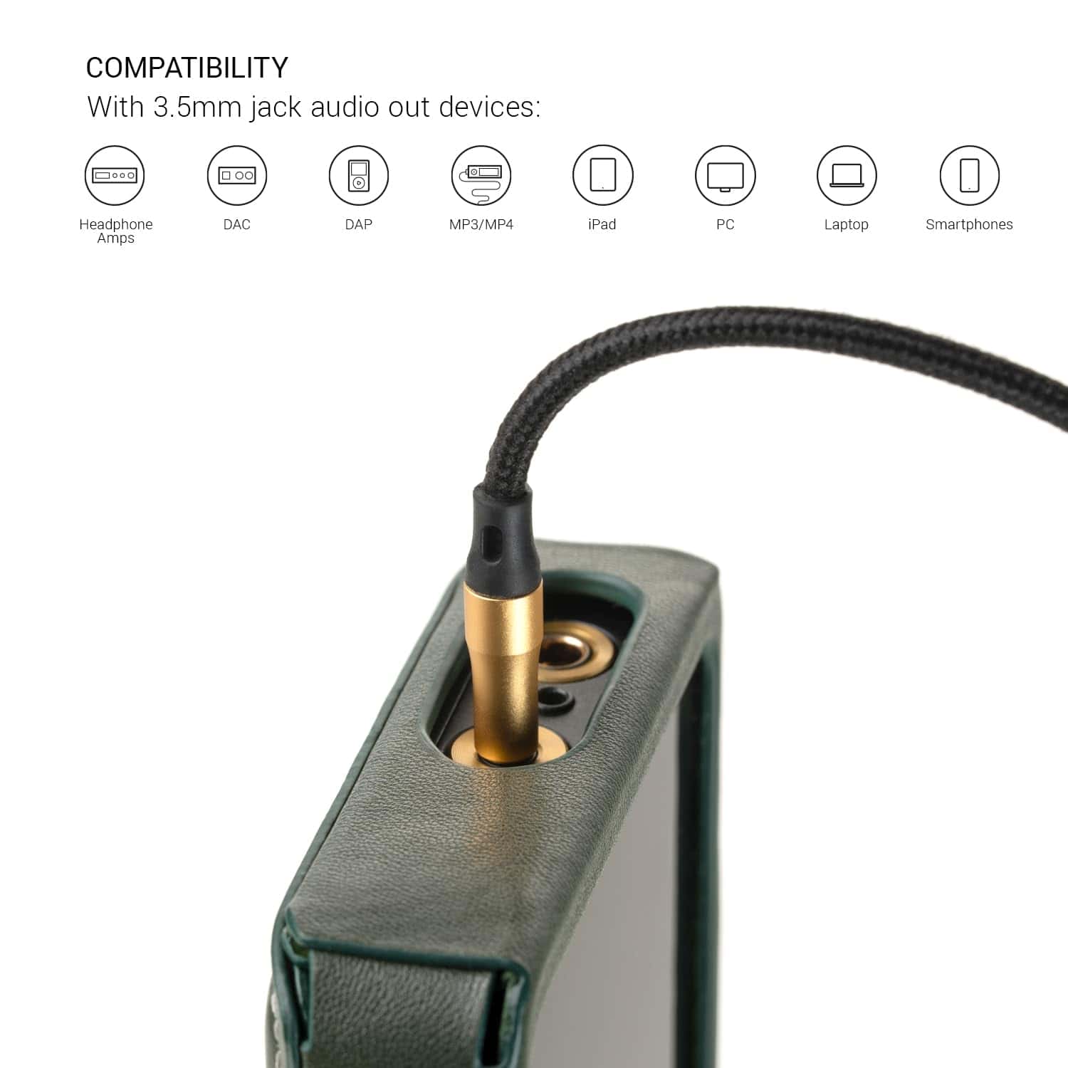 Cable MEZE AUDIO de 3m para Meze 99 Classics Walnut Gold | - Imagen 7