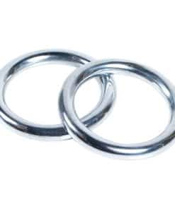 ZooBoo 2pcs Anillos de Entrenamiento de Acero Inoxidable