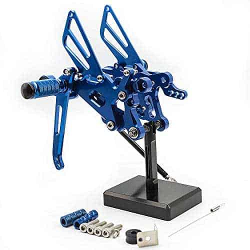FXCNC CNC R6 Soportes Traseros para Reposapiés Ajustables