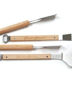 Set de utensilios para parrilla de barbacoa de 3 piezas DC