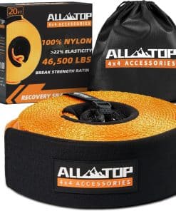 ALL-TOP Recovery Snatch Strap, 4in x 20ft - 46500Lbs,