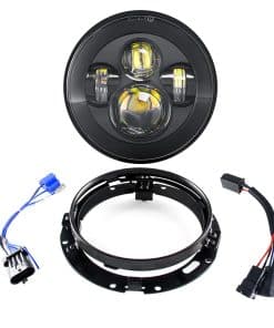 Faros Delanteros LED de 7 pulgadas para Motocicleta