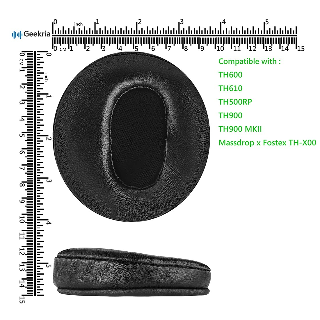 Almohadillas de Repuesto de Piel de Oveja Geekria Elite - Imagen 7
