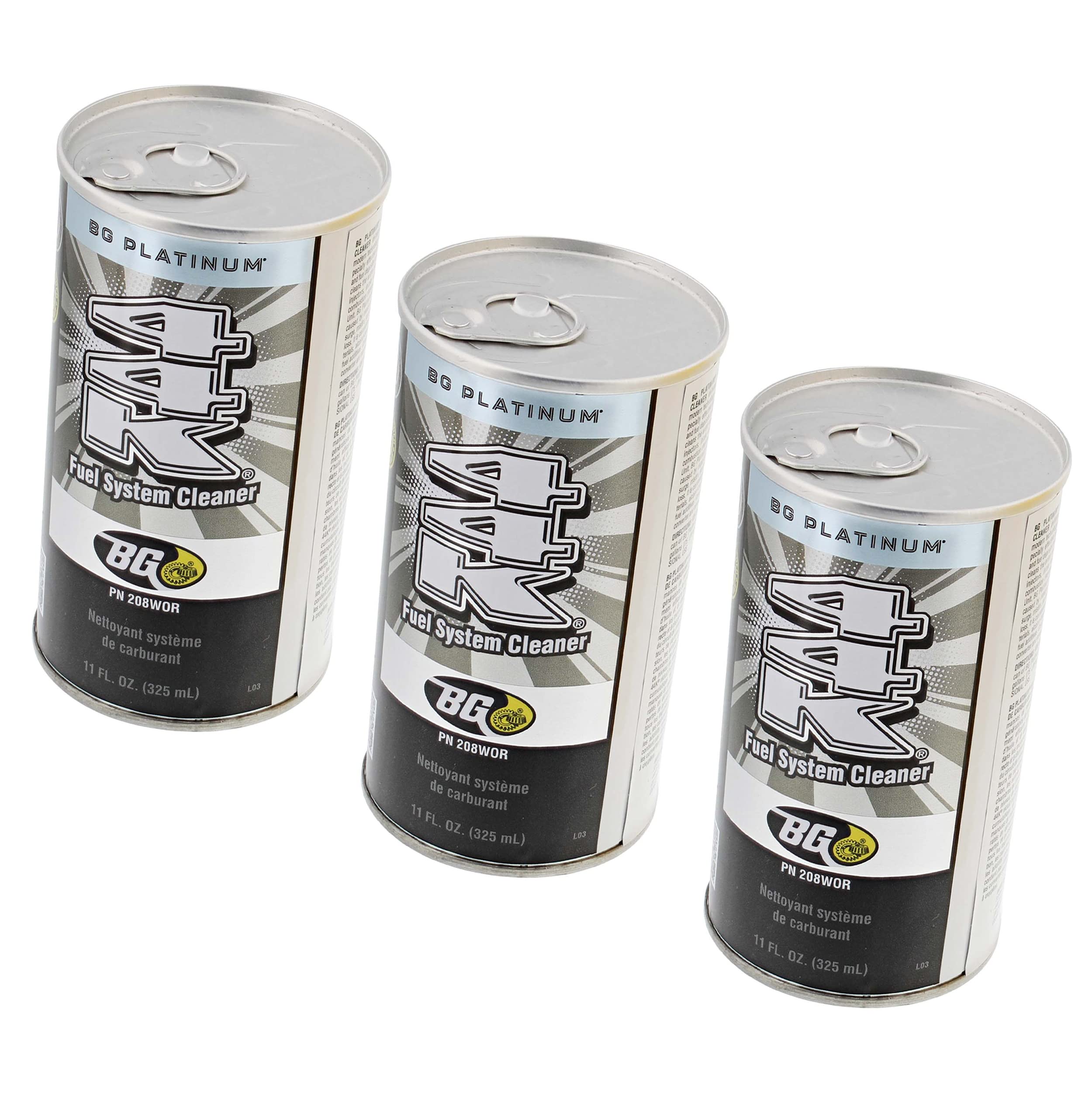 Limpiador de Sistema de Combustible BG 44K - Pack de 3