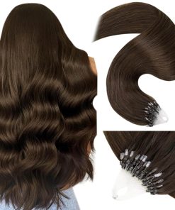 Extensiones de Cabello Micro Loop LaaVoo Marrón Extensiones