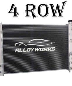 Radiador de Aluminio de 4 Hileras ALLOYWORKS para Chevy