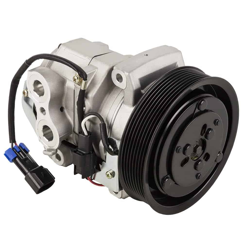 Compresor de A/C y Embrague de 8 Ranuras 140 mm Para