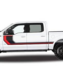 Kit de Gráficos de Franja de Rally 2 Lados Envoltura de