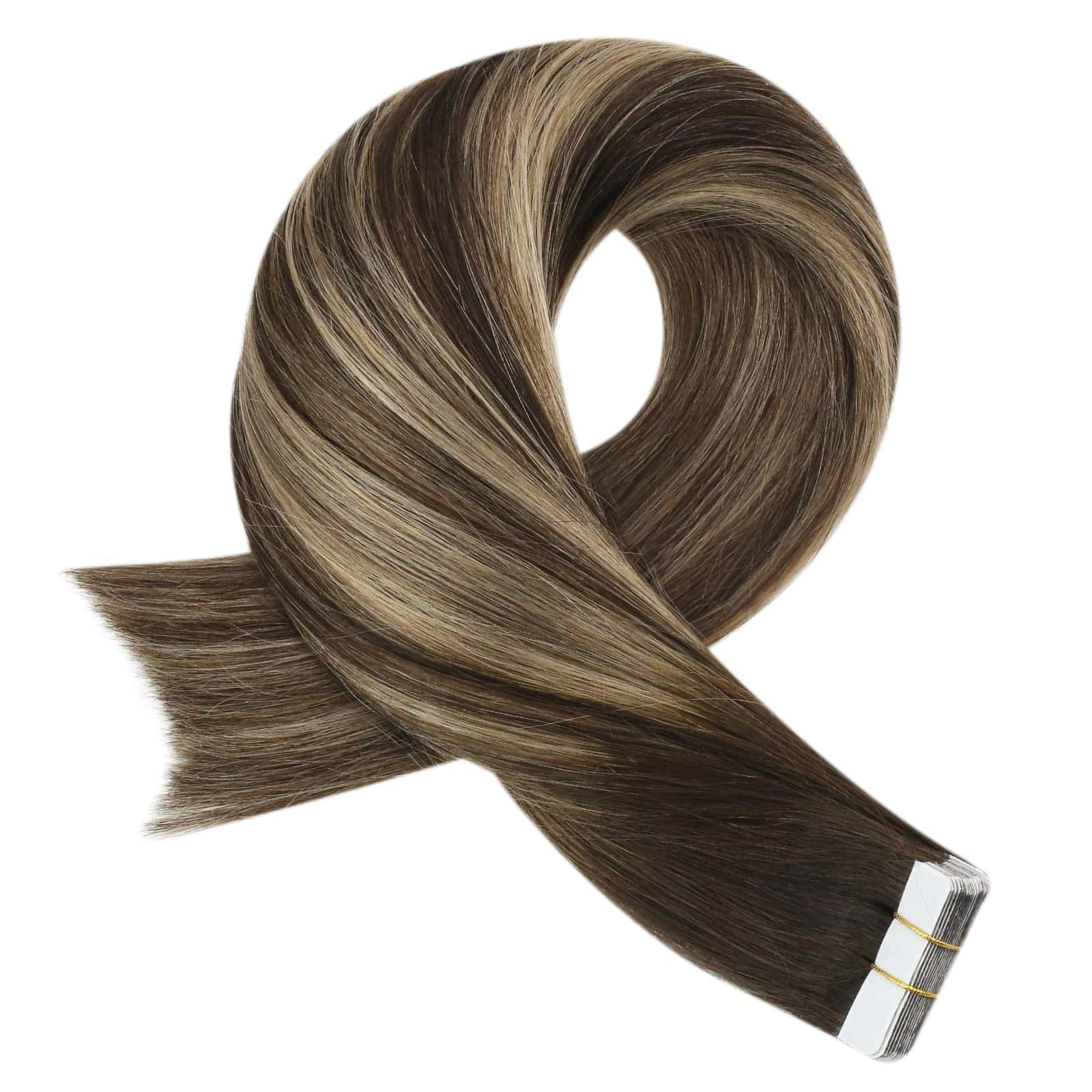 Extensiones de Cabello con Adhesivo Moresoo Balayage - Imagen 9