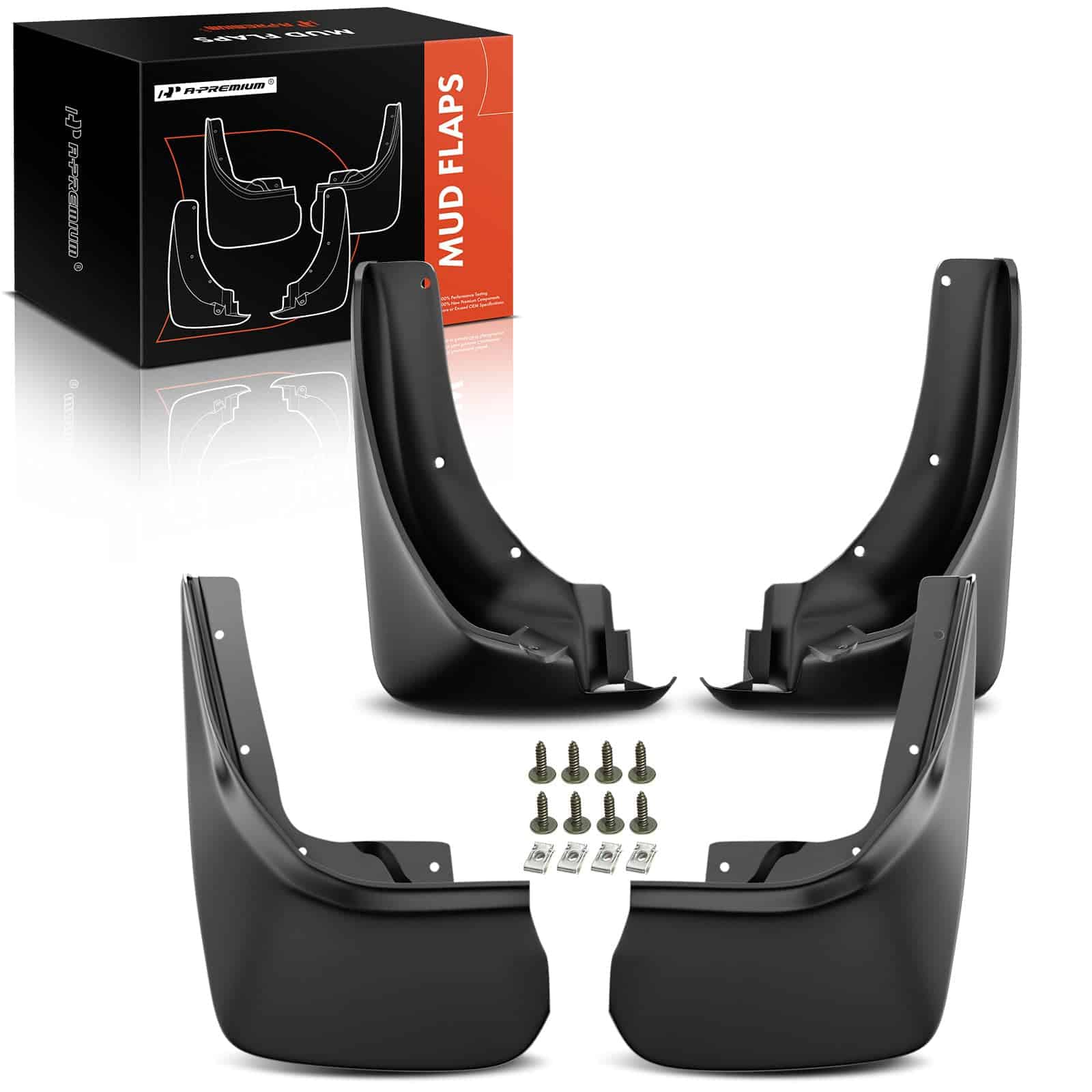 Conjunto de 4PCS de Aletas de Barro Protector contra