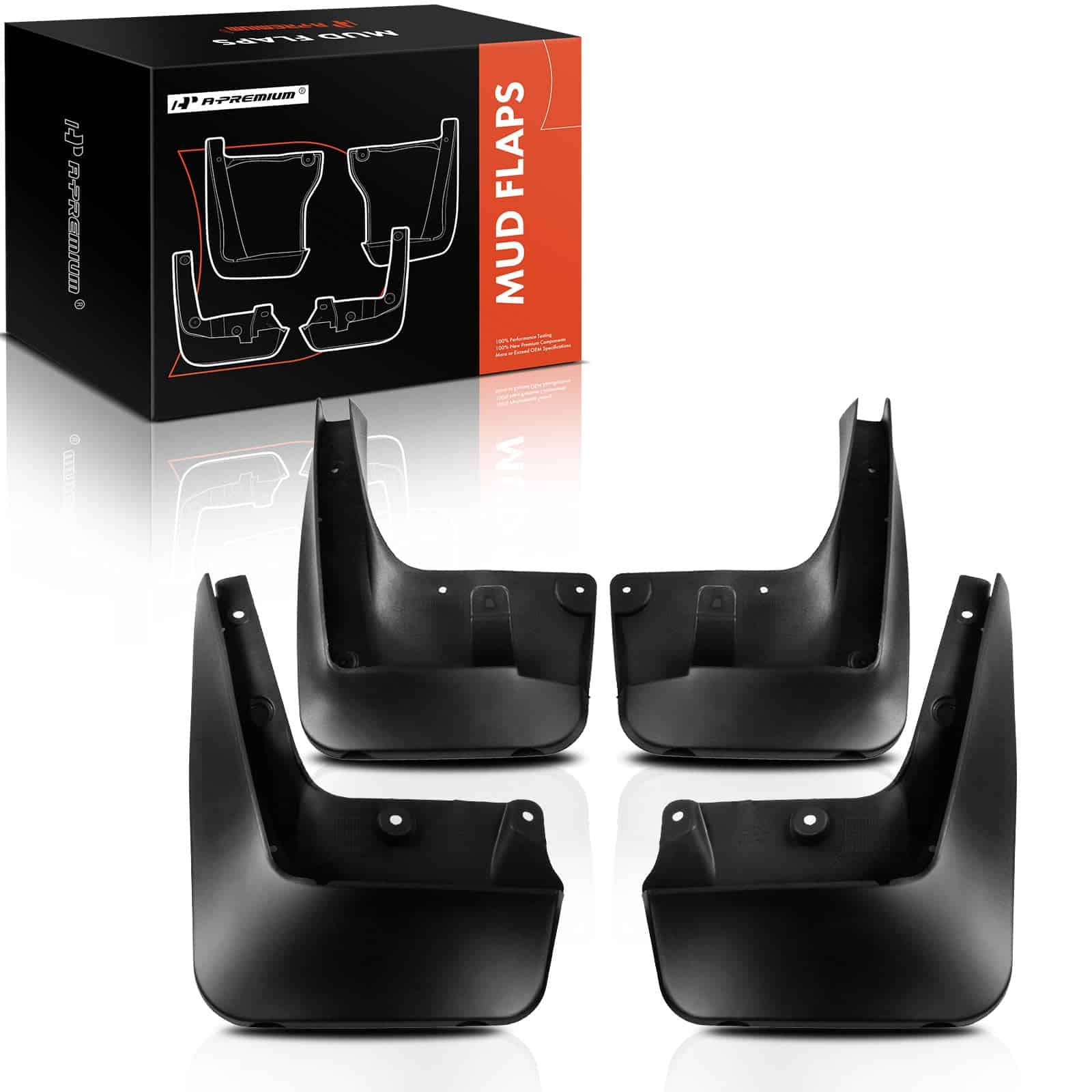 Conjunto Premium de 4PCS Guardabarros Protectores contra