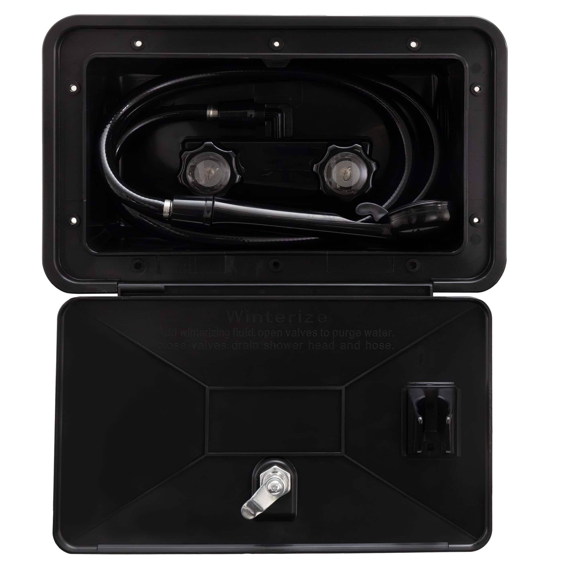Kit de Caja de Ducha Exterior para RV de RecPro | Ducha