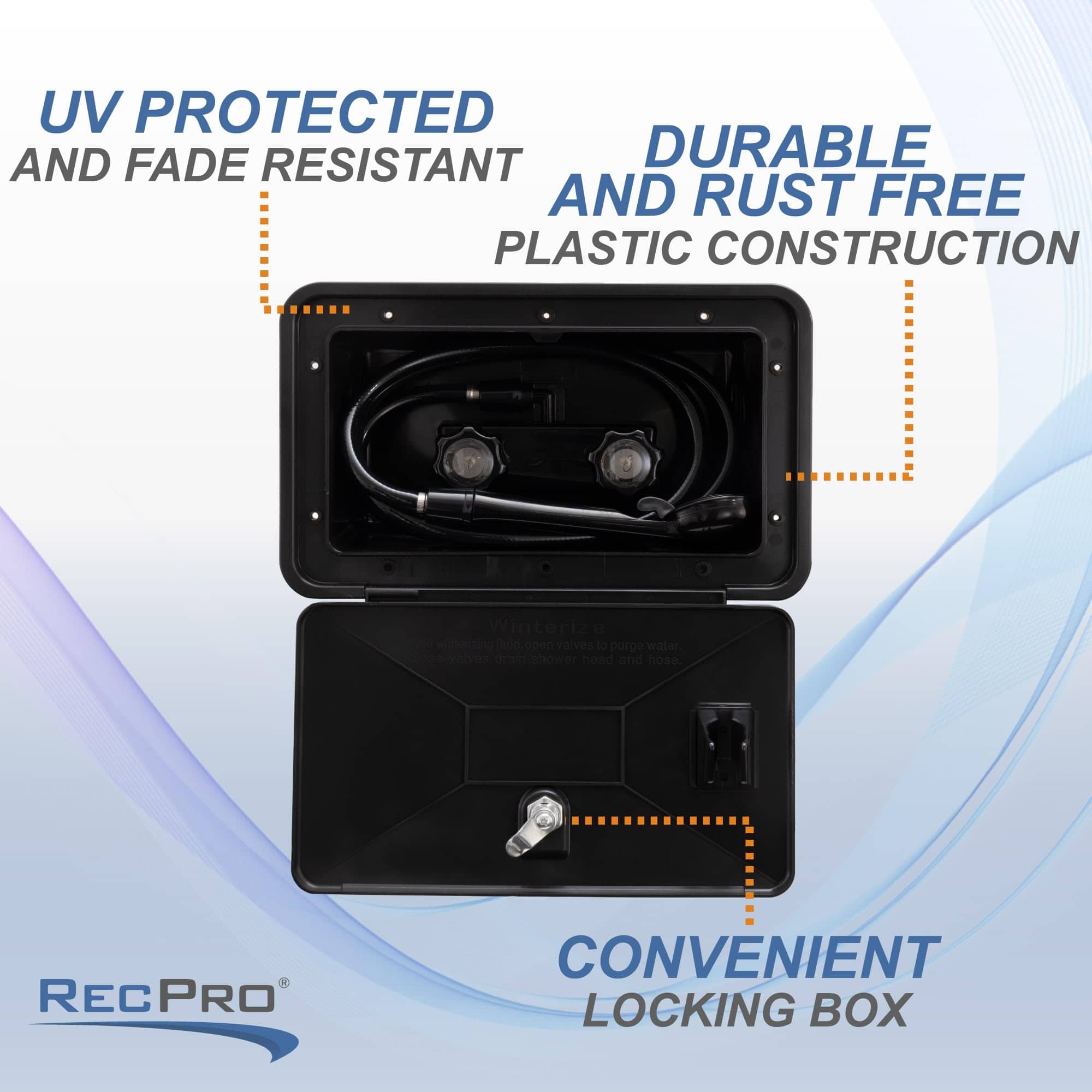 Kit de Caja de Ducha Exterior para RV de RecPro | Ducha - Imagen 5