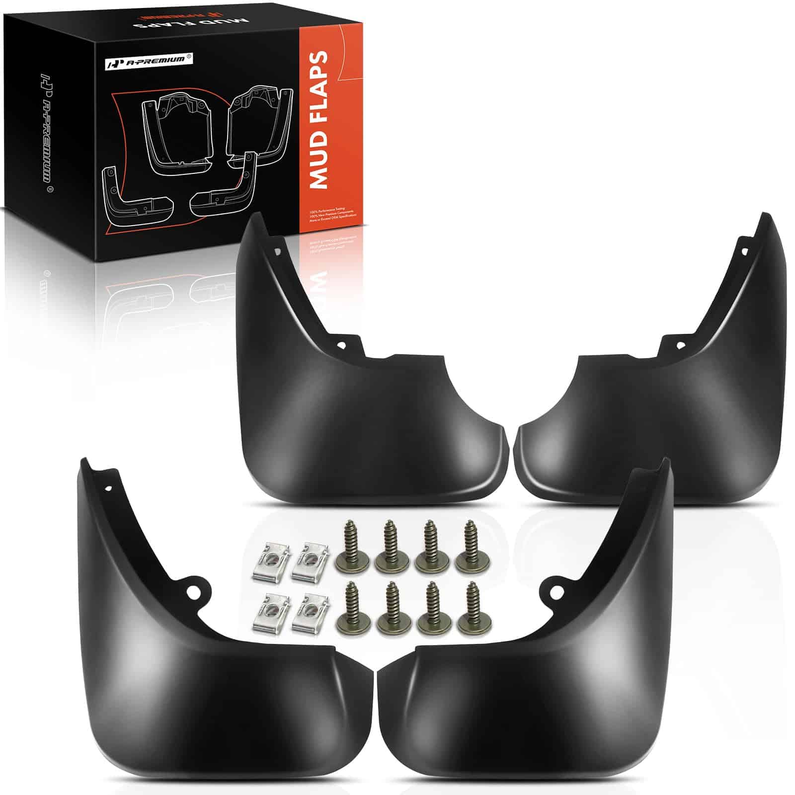 Conjunto premium de 4PCS de protectores de salpicaduras de