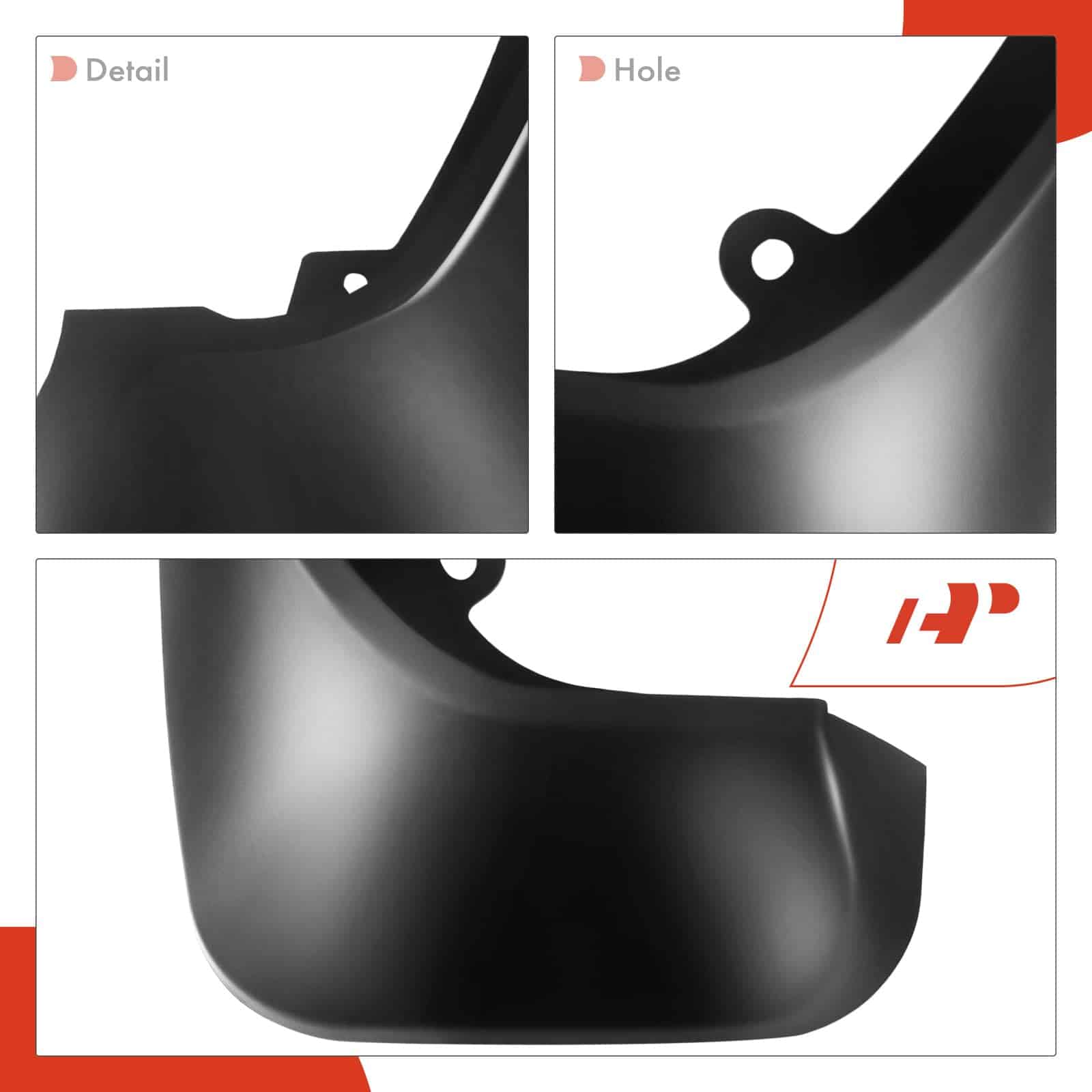 Conjunto premium de 4PCS de protectores de salpicaduras de - Imagen 8