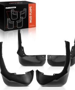 Juego de 4PCS Aletas de Barro Guardabarros con Kit de