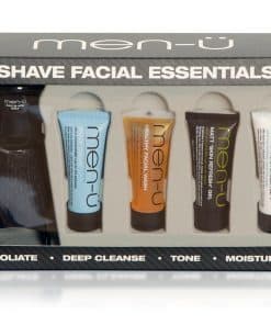 Kit de Afeitado Facial Men-U Essentials para Hombres