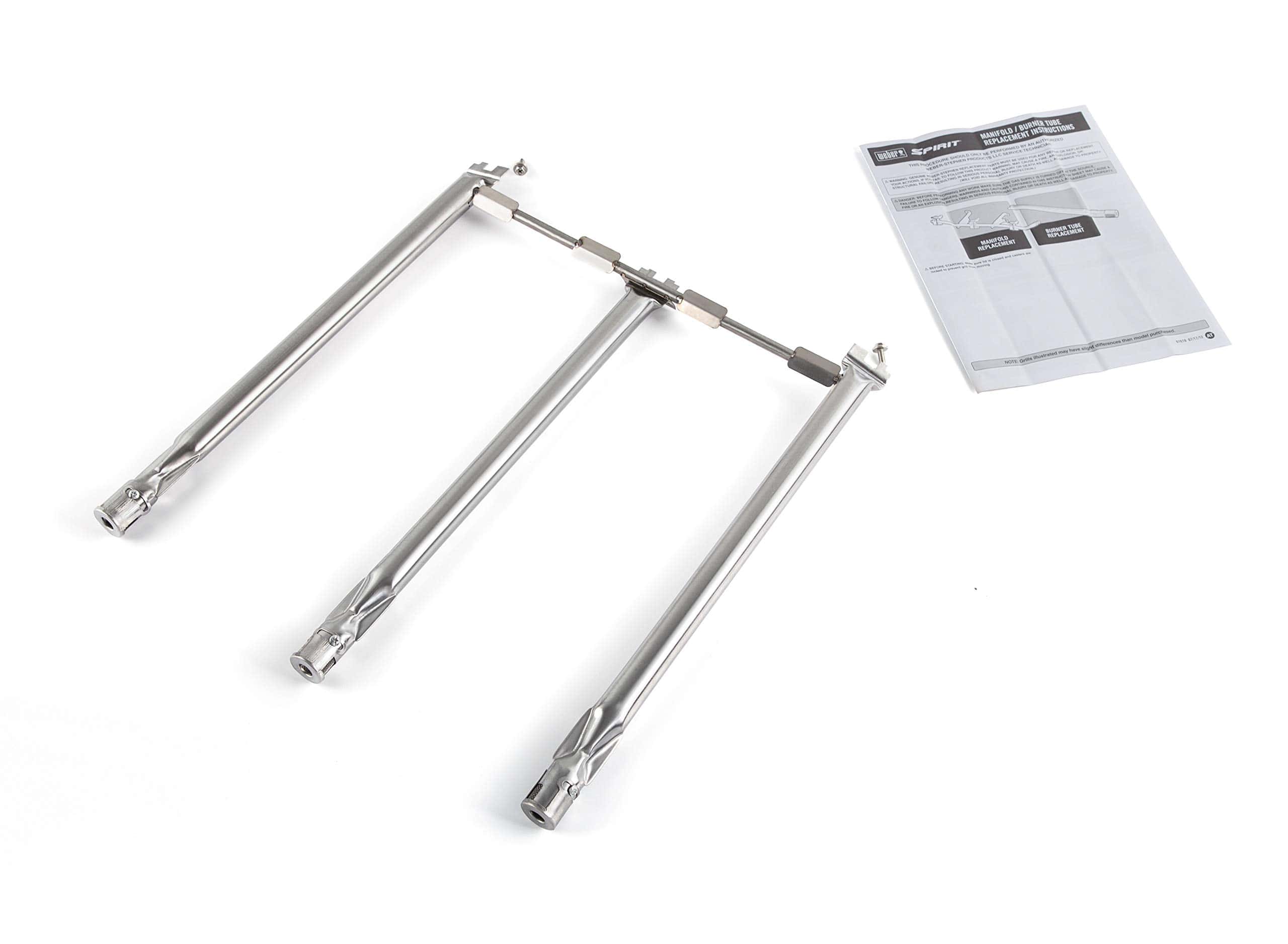 Tubos de quemadores de parrilla 69787 para Weber Spirit 300