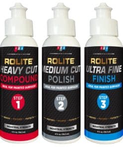 Sistema de 3 pasos de Rolite para el brillo definitivo (4